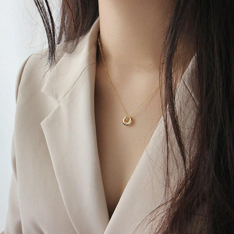 Gold Vermeil Lulu Pendant Necklace – ESTÉE LANE