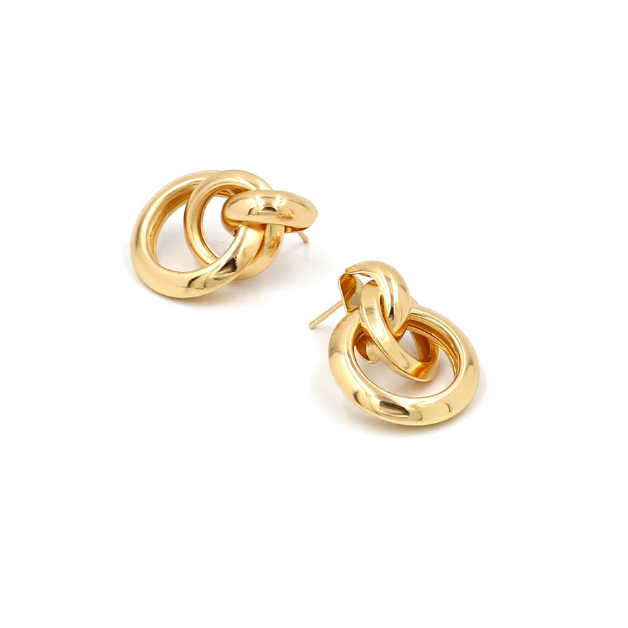 Terna Gold Hoop Earrings