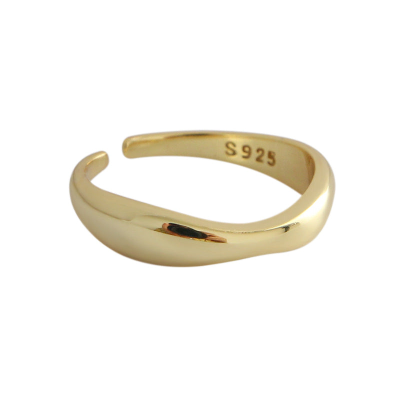 Adjustable Gold Teres Ring