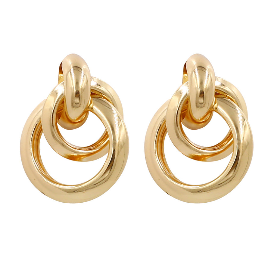 Terna Gold Hoop Earrings